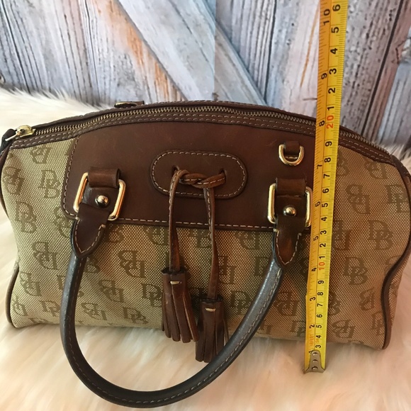 Dooney & Bourke Brown Handbag - Picture 4 of 8